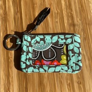 NWOT Vera Bradley key and card holder